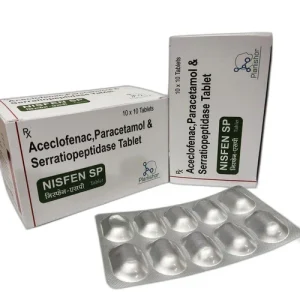 Aceclofenac Paracetamol & Serratiopeptidase Tablet