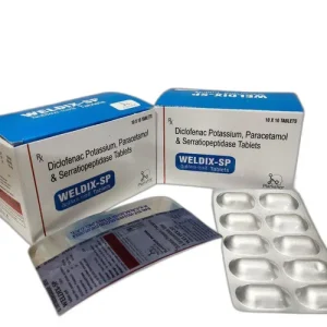 Diclofenac Potassium Paracetamol & Serratiopeptidase Tablets
