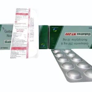 GABAPENTIN 200MG NORTIPTYLINE 10 MG