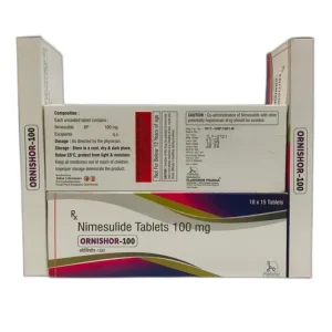 Nimesulide Tablets 100mg ORNISHOR 100