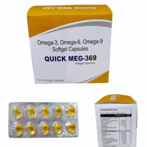 Omega 3 Omega 6 Omega 9 Softgel Capsule