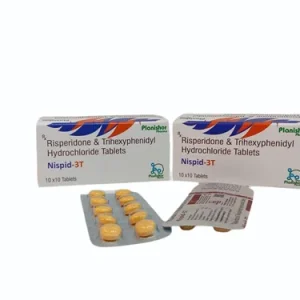 Risperidone 3mg & Trihexyphenidyl 2mg Tablet