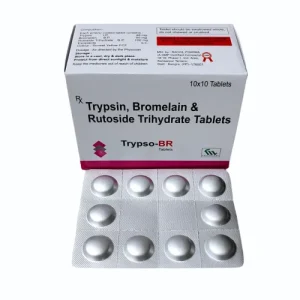 Trypsin Bromelain Rutoside Tablet